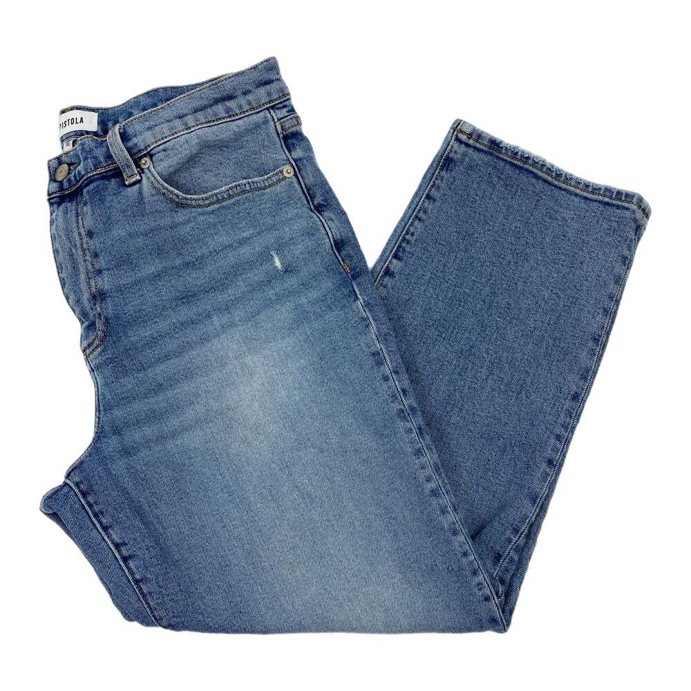 Pistola Blue Light Wash Straight Leg Jeans | Women’s Size 32